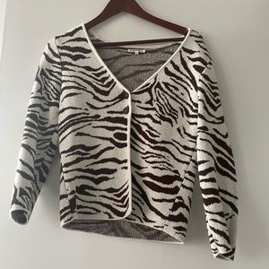 Reformation two-button cardigan